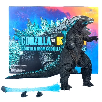 15cm Godzilla Vs King Kong Rīcības Attēls Atomu Strūklu Dinozauru Kustamo Kopīgu Puses-maiņa Paraugu Vākšana Bērniem Rotaļlietas Monster