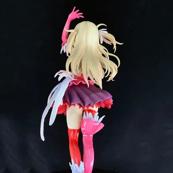24cm Anime Fate Stay Night Illyasviel Von Einzbern Rīcības Attēls Klangfest Gudrs Skaistas Meitenes PVC Kolekcijas Modelis, Rotaļlietas, Dāvanas,