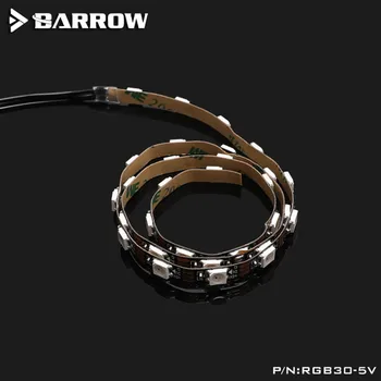 Barrow Aurora LED 5V 3PIN Galvenes Strip Gaismas Stick izmantot CPU / GPU Bloķēt / Sūkņa Lapiņas Garums 50cm Atbalsta D-RGB SYNC RGB30-5V