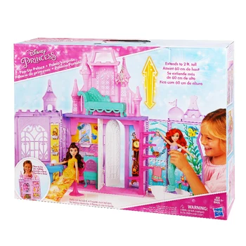 Hasbro Disney Princess Leļļu Mūzikas Skaņas Vieglo Portatīvo Mūzikas Momentd Pils Meitene Rotaļlietas, Dāvanu