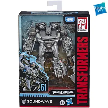 Hasbro Transformers Attēls Studio Sērijas Filmu Sērijas Luksusa Klases Džeza Kamene Soundwave Modelis Dekorēšana Bērnu Rotaļu Dāvanu