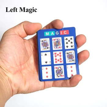 Induktīvās kartes Burvju Triki, Kāršu Pokera Monte Kartes Triku Viegli Klasisks Burvju Triku Close Up Magic Ilūzija
