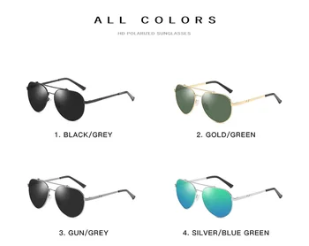 Ir 2021. Classic Polarizētās Saulesbrilles, Vīriešu Braukšanas Brilles Melnā Izmēģinājuma Saules Brilles Zīmola Dizainere Vīriešu Retro Saulesbrilles Vīriešiem, Sievietēm UV