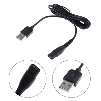 Jauns USB Uzlādes (Plug Kabeli, Strāvas Vadu, Lādētāju, Elektriskie Adapteris Elektrisko Skuvekļu Spraudņa Uzlāde