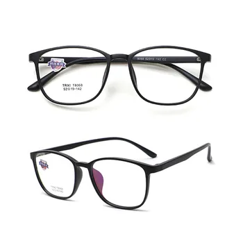 Jaunu TR90 Pilna Loka Briļļu ietvaru Vīriešu Gaismas Un Grūts Ērti Laukumā Brilles Sieviešu Retro Modes Tuvredzība Eyewears