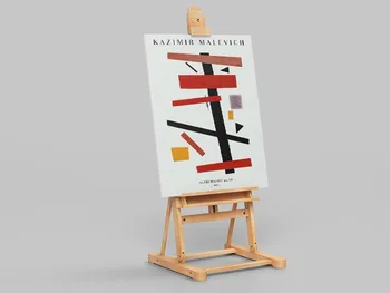 Kazimir Malevich plakātu, Malevich Suprematist 50 , Kazimir Malevich Izstāde plakātu, minimālisma mākslas, Modernā māksla plakātu, Mākslas