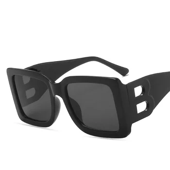 Kvadrātveida Saulesbrilles Sieviešu Modes Jaunu Vintage Liels Rāmis Toņos Vīriešiem, Saules Brilles UV400 Lielgabarīta Briļļu Oculos Gafas De Sol