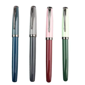 Luksusa Kvalitātes 3768 Metāla 4 krāsu Tintes Pildspalvu Finanšu Birojs Students Skolas Kancelejas Piederumi Tintes Pildspalvas