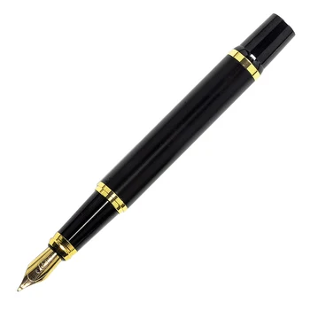 Luoshi Augstas Kvalitātes Tintes Pildspalvu 0.8 mm Spalvu Tintes Pildspalvas Skolu Black Rakstīšanas Pildspalva Iraurtia Izliektu Galu Caneta Mākslas Piederumi