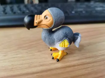 Mazo PVC attēls modeļu lelle dodo putns