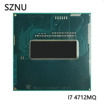 Oriģinālā Intel Core I7 4712MQ SR1PS CPU I7-4712MQ processor 2.30 GHz-3.3 GHz L3=6M Četrkodolu bezmaksas piegāde kuģis no 1 dienas laikā