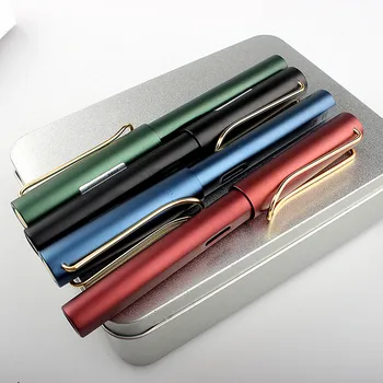 PAILI Kvalitātes 0.38 mm Papildus naudas Sodu Nib Fountain Pen Finanšu Metāla Tintes Pildspalvas Biroja, Skolas Piederumi