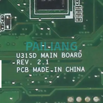 PAILIANG Portatīvo datoru mātesplati Par ASUS U31SD Mainboard REV.2.1 N12P-GV-B-A1 HM65 DDR3 tesed