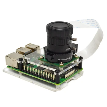 RELKA R108 Aveņu Pi 4 Augstas Kvalitātes Kamera 12.3 MP IMX477 Sensors Regulējams Muguras Focus C un CS - Mount 16 mm Objektīvs 4b