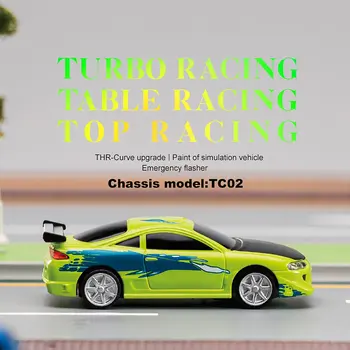 Turbo Racing, 1:76 C71 C72 C73 Sporta RC Auto, Mini Limited Edition & Classic Edition Pilna Proporcionāli RTR Komplekts Rotaļlietas