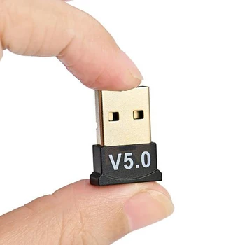 USB Bluetooth 5.0 Wireless Dongle Adapteri, Adapteri 5.0 Nekustamā PC Uztvērējs, Stereo