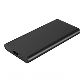 USB3.1 SSD Tipa C MSATA Būra Gadījumā 10Gbps ātrgaitas Cietā Diska Kaste Kabeļa Atbalsts 30*25 30*50 Mini SATA 4TB par MacBook DATORA